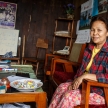 Local Lady in Falam, Myanmar (Burma)