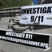 VANCOUVER - SEPT 11: 9/11 Truth Demonstration, Vancouver, Canada