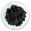 Bowl of Fresh Blackberries - Healthy Eating