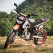 Kawasaki D Tracker 250 (KLX250SF) modified to 300.