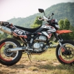Kawasaki D Tracker 250 (KLX250SF) modified to 300.