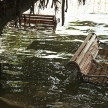 BANGKOK, THAILAND - NOVEMBER 17 : Flooding in Bangkok, Thailand