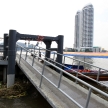 BANGKOK, THAILAND - NOVEMBER 17 : Flooding in Bangkok, Thailand