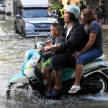BANGKOK, THAILAND - NOVEMBER 17 : Flooding in Bangkok, Thailand