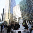 LONDON, UK - JANUARY 13 : Ice Sculpting Festival 2012