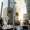 LONDON, UK - JANUARY 13 : Ice Sculpting Festival 2012