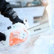 LONDON, UK - JANUARY 13 : Ice Sculpting Festival 2012