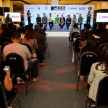 BANGKOK - FEBRUARY 19 2014: MTV Exit Press Conference held in Ce