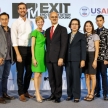 BANGKOK - FEBRUARY 19 2014: MTV Exit Press Conference held in Ce