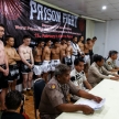 THAILAND - FEBUARY 12 2014: International and Thai fighters take