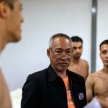 THAILAND - FEBUARY 12 2014: International and Thai fighters take