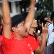 BANGKOK - DEC 10: Red Shirts Protest Demonstration - Thailand