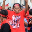 BANGKOK - NOV 19: Red Shirts Protest Demonstration - Thailand