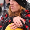VANCOUVER - MARCH 28: Quiksilver Snowboard Snowboarding Comp