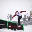 VANCOUVER - MARCH 28: Quiksilver Snowboard Snowboarding Comp