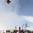VANCOUVER - MARCH 28: Quiksilver Snowboard Snowboarding Comp