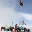 VANCOUVER - MARCH 28: Quiksilver Snowboard Snowboarding Comp