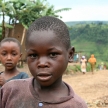 DR CONGO - NOV 2ND : Refugees cross from DR Congo into Uganda at
