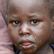 DR CONGO - NOV 2ND : Refugees cross from DR Congo into Uganda at