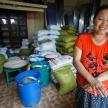 Rice Warehouse in Falam, Myanmar (Burma)