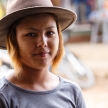 Pretty Lady in Falam, Myanmar (Burma)