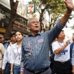 BANGKOK - JANUARY 9 2014: Suthep, leader of the anti government
