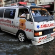 BANGKOK, THAILAND - NOVEMBER 17 : Flooding in Bangkok, Thailand