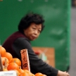 Fruit Vendor - Hong Kong City, Asia