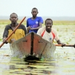 Floating Fishing Village - Uganda, Africa