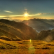 Mountain Landscape Sunrise