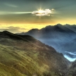 Beautiful Mountain Sunrise