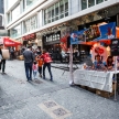 HONG KONG - NOVEMBER 26 2013: The busy LKF (Lan Kwai Fong Festiv