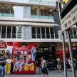 HONG KONG - NOVEMBER 26 2013: The busy LKF (Lan Kwai Fong Festiv