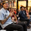 BANGKOK - FEBRUARY 19 2014: Dandee (Lead Vocalist with Project E