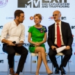 BANGKOK - FEBRUARY 19 2014: MTV Exit Press Conference held in Ce