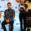 BANGKOK - FEBRUARY 19 2014: MTV Exit Press Conference held in Ce