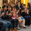 BANGKOK - FEBRUARY 19 2014: MTV Exit Press Conference held in Ce