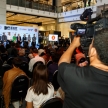 BANGKOK - FEBRUARY 19 2014: MTV Exit Press Conference held in Ce