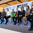 BANGKOK - FEBRUARY 19 2014: MTV Exit Press Conference held in Ce
