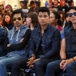 BANGKOK - FEBRUARY 19 2014: MTV Exit Press Conference held in Ce