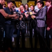 BANGKOK - FEBRUARY 19 2014: MTV Exit Press Conference held in Ce