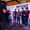 BANGKOK - FEBRUARY 19 2014: MTV Exit Press Conference held in Ce