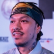 BANGKOK - FEBRUARY 19 2014: Dandee (Lead Vocalist with Project E