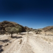 Dry River in Sossusvlei, Namibia