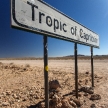 Tropic of Capricorn at Sossusvlei, Namibia