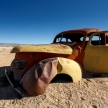 Classic Car at Solitaire - Sossusvlei, Namibia