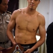 THAILAND - FEBUARY 12 2014: International and Thai fighters take