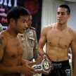 THAILAND - FEBUARY 12 2014: International and Thai fighters take