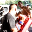 THAILAND - FEBUARY 11 2014: International fighters take part in