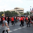 BANGKOK - DEC 10: Red Shirts Protest Demonstration - Thailand